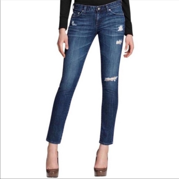 AG Adriano Goldschmeid size 24R the stilt jeans - Picture 2 of 14